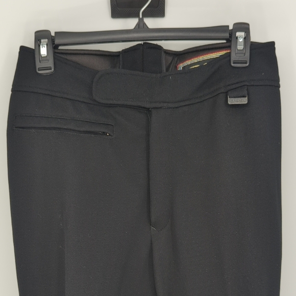 Men's Vintage Ossi Skiwear Wool Nylon Pant Black Size 30 performance wear winter - Picture 3 of 14